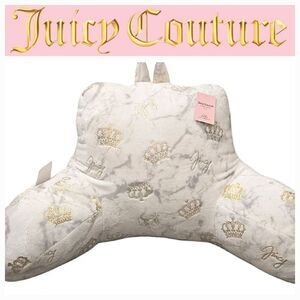 Juicy Couture Home Signature Logo  Bed Rest w/Phone Pocket